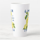 Limoncello La Dolce Vita Italy Lover Milchtasse (Vorderseite)