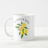 Limoncello La Dolce Vita Kaffeetasse (Links)