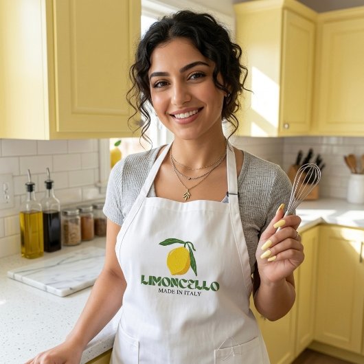 Limoncello Lange Schürze