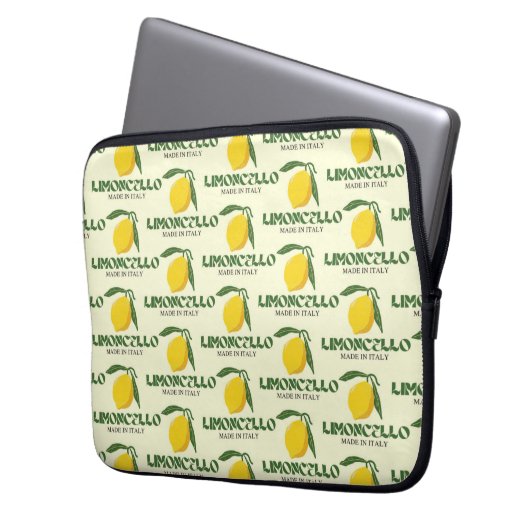Limoncello Laptopschutzhülle (Vorderseite Links)