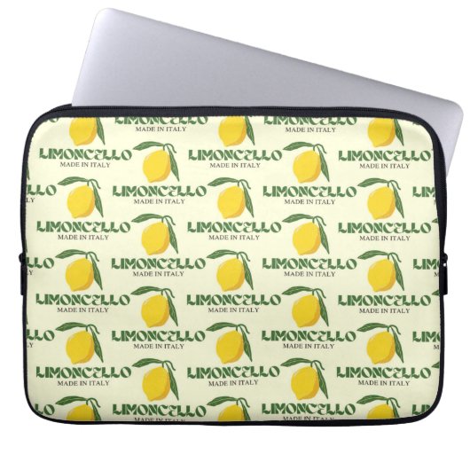 Limoncello Laptopschutzhülle (Vorderseite)