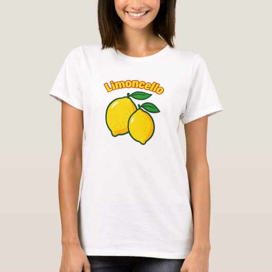 Limoncello Lemon | Funny Fruit T-Shirt (Vorderseite)