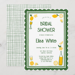 Limoncello Lemonade CUSTOM Brautparty Einladung