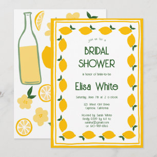 Limoncello Lemonade CUSTOM Brautparty Einladung