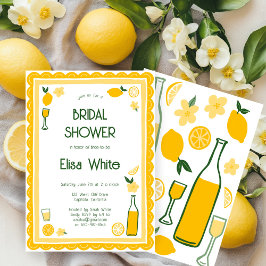 Limoncello Lemonade CUSTOM Brautparty Einladung