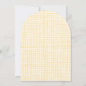 Limoncello Lemonade CUSTOM Brautparty Einladung (Rückseite)