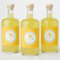 Limoncello Lemonade Lemon Kunsthandwerk CUSTOM