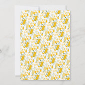Limoncello Lemonade Lemons CUSTOM Geburtstag Dankeskarte (Rückseite)