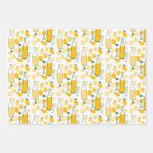 Limoncello Lemonade Lemons Geburtstags-Brautparty Geschenkpapier Set (Vorderseite 2)