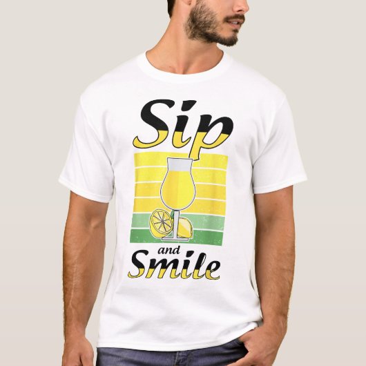 Limoncello Lover Lemon Liquor Drinker T-Shirt (Vorderseite)