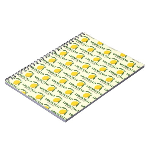 Limoncello Notizblock (Linke Seite)