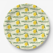 Limoncello Pappteller (Vorderseite)