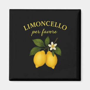 Limoncello Per Favore Italienische Shirts Für Frau Magnet