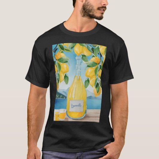 Limoncello Poster T-Shirt (Vorderseite)