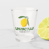 Limoncello Schnapsglas (Vorderseite)