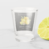 Limoncello Schwarz Schnapsglas (Rückseite)