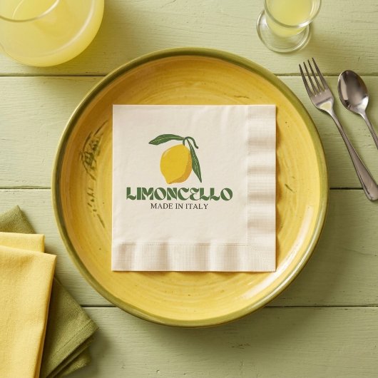 Limoncello Serviette