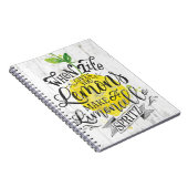 Limoncello Spritz Notizbuch Notizblock (Rechte Seite)