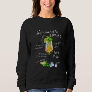 Limoncello Spritz Recipe Sommercocktail Sweatshirt