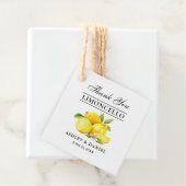 Limoncello Square Kraft Tags Geschenkanhänger (Beispiel)