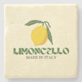 Limoncello Steinuntersetzer (Vorderseite)