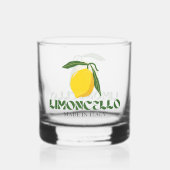 Limoncello Whiskyglas (Vorderseite)