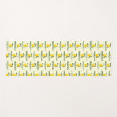 Limoncello Yogamatte (Vorderseite (Horizontal))