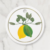 Limoncillo Limon Foil Circus Mod Geschenkanhänger (Rückseite)