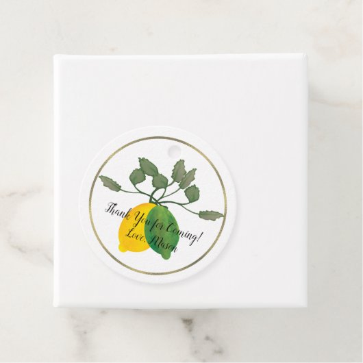 Limoncillo Limon Foil Circus Mod Geschenkanhänger (Beispiel)