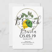 Limoncillo Limon Lemon Einladung (Vorderseite)