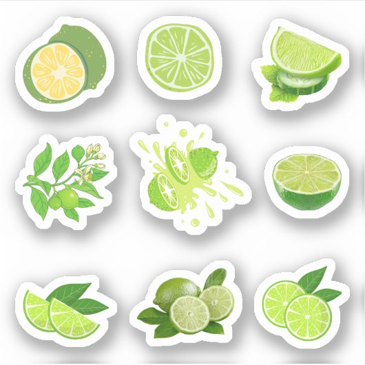 Limone Aufkleber (Vorderseite)