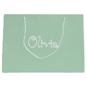 Limone Babydusche Große Geschenktüte (Vorderseite)