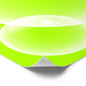 Limone Blasen Poster (Ecke)