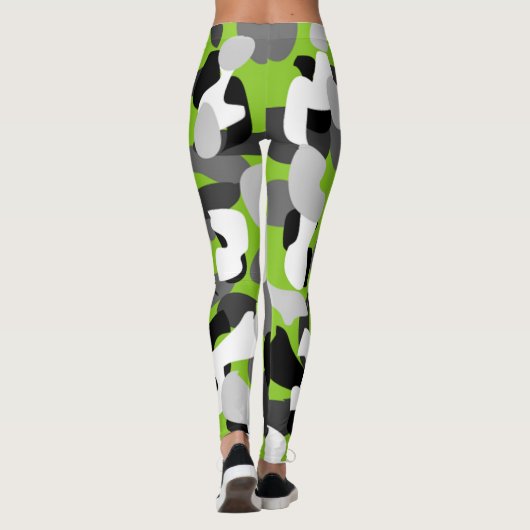 LIMONE CAMOUFLAGE LEGGINGS (Rückseite)