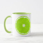 Limone digitale Slice-Malerei Tasse (Links)
