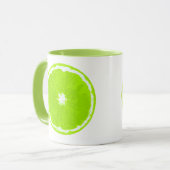 Limone digitale Slice-Malerei Tasse (Vorderseite Links)