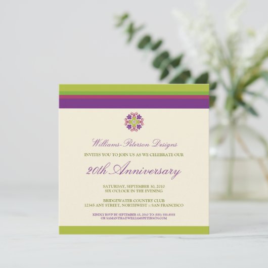 Limone Einladung von Bands Corporate Event (Stehend Vorderseite)