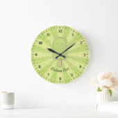 Limone Eiscreme-Uhr Große Wanduhr (Zuhause)