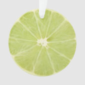 Limone Frucht-neue Scheibe Ornament (Vorderseite)