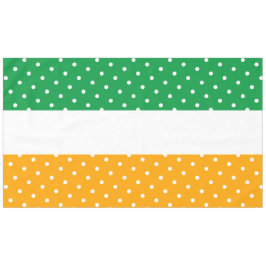 Limone, gepunktete, helle Lemon-Streifen Tischdecke