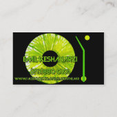 LIMONE GESCHÄFTS-KARTE DJ VISITENKARTE (Rückseite)