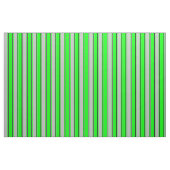 Limone, graue und schwarze Streifen Stoff (Fat Quarter (45,7 x 55,9 cm))