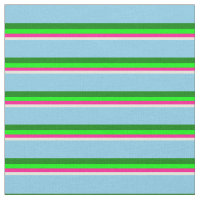 Limone, grüne und Sky Blue Lines in Beige, tiefros