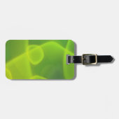 Limone grüne Zellen Gepäckanhänger (Vorderseite horizontal)