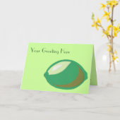 Limone Grußkarte Karte (Gelbe Blume)