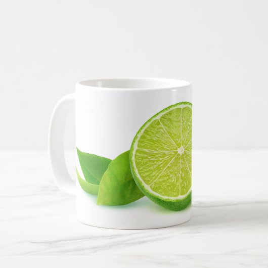 Limone Hälfte Kaffeetasse (Vorderseite Links)