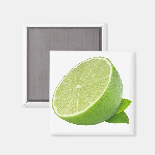 Limone Hälfte Magnet (Vorderseite/Rückseite)