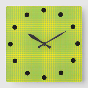 Limone Heizplatten Quadratische Wanduhr