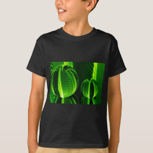 Limone Linien in zwei Bällen T-Shirt