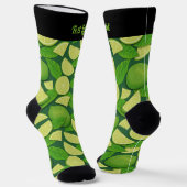 Limone Mustersocken Socken (Gewinkelt)